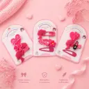  Barrettes Barbie HC26-1