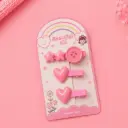 Set Barrettes Kids Cœur HC26-4