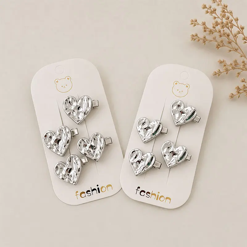 Barrettes Cœur HC32-2