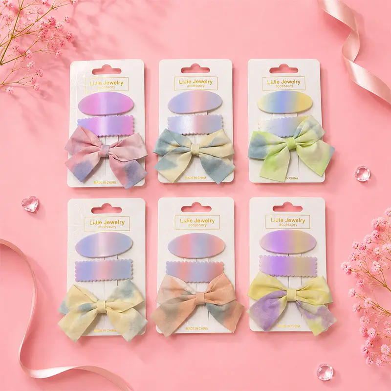 Papillons & Barrettes Pastel HC217-3