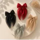 Grande Barrette Papillon avec Strass – HC49-3
