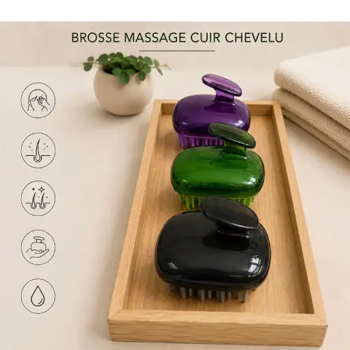 Brosse Massage Cuir Chevelu OP2-20