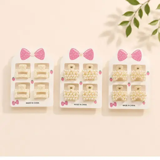 Mini Clips Perlés HC223-4 